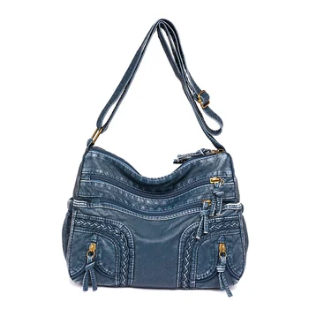 Модная сумка через плечо для женщин, сумки-мессенджеры, дизайнерская высококачественная кожаная сумка для рук, Женские кошельки и сумки Sac