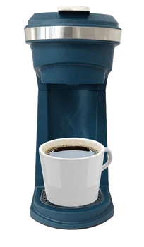 Frigidaire ECMK110 из нержавеющей стали, 2 В 1, одноразовая кофеварка K Cup / молотый кофе, 14 унций с кнопочным переключателем,