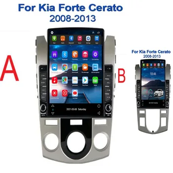 Для Tesla Style 2Din Android 12 Автомагнитола KIA Forte Cerato 2 2008-2035 Мультимедийный Видеоплеер GPS Стерео Carplay DSP RDS