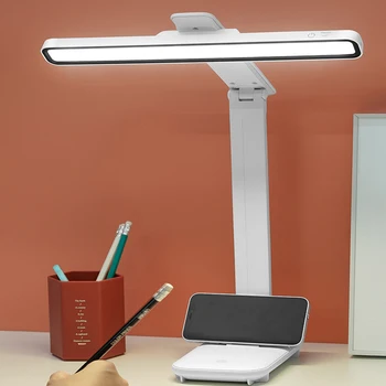Настольная лампа, светодиодная настольная лампа, USB-аккумуляторная Подвесная Магнитная лампа, Лампа для чтения, Офисные аксессуары для рабочего стола, Прикроватный столик в спальне