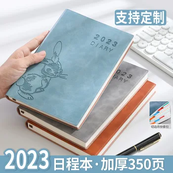 Блокнот-календарь на 2024 год формата А5, оптовый еженедельный календарь, китайская книга расписаний, блокнот-план формата А5, офисный блокнот на одну страницу, блокноты на день