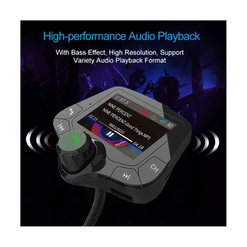 FM-передатчик G24, автомобильный аудиоприемник Bluetooth, Автомобильный MP3-плеер, Универсальные принадлежности для автомобилей
