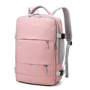 Новый туристический рюкзак для кемпинга, Женский рюкзак большой емкости, противоугонный, для занятий йогой, для занятий спортом, рюкзак для багажа, USB-порт для зарядки, рюкзак