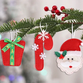 Рождественские Подвески с изображением Лося Санта-Клауса, Рождественская Елка, Подвесные украшения, Веселые Рождественские украшения для дома, Navidad, Новогодний подарок
