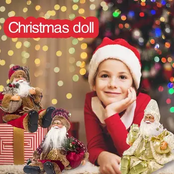 2020 НОВЫЕ рождественские украшения Рождественские куклы Украшения для Рождественской елки Инновационные украшения в виде Лося, Санты и снеговика