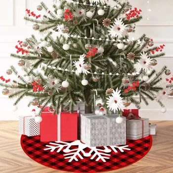 90 см Орнамент для рождественской елки, украшения для Рождественской елки для дома, нижняя ткань, юбка для Рождественской елки, Navidad Новый 2023 год