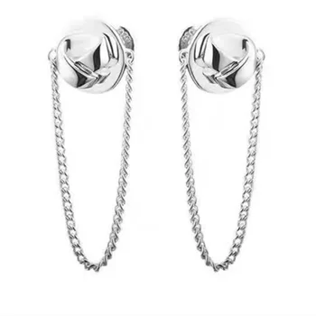 Серьги с первой печатью для пеленания женские серебряные иглы S925 для украшения ушей простым дизайном серьги для влюбленных