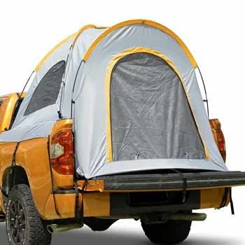 Палатка для пикапа, водонепроницаемая PU2000mm на 2 персоны, переносная палатка для грузовика, 6,5 '-8,3'
