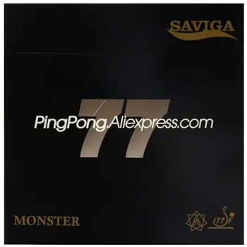 Оригинальный DAVEI SAVIGA 77 MONSTER Pips-резиновый Коврик для настольного тенниса с длинными Пипсами SAVIGA-77 Ping Pong Topsheet OX