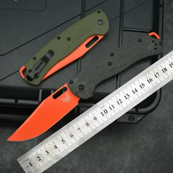 Складной нож Benchmade BM15535 EDC-нож из углеродного волокна, складной нож высокой твердости из стали D2, острый нож для самообороны