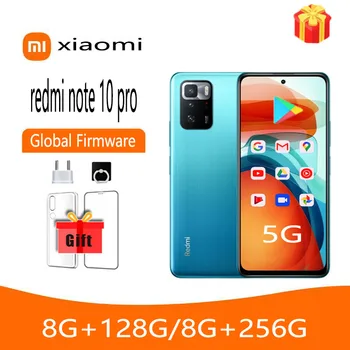 Смартфон Xiaomi Redmi Note 10 pro 5G Dimensity 1100 Android 11 Мобильный телефон Мобильный телефон