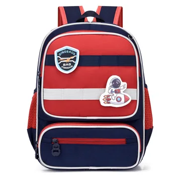Детский школьный ранец Для мальчиков и девочек, рюкзак большой емкости, снижающий нагрузку, водонепроницаемый рюкзак для детского сада, детская школьная сумка