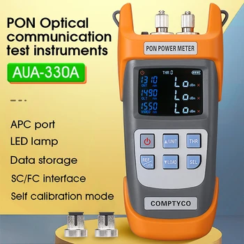Ручной Волоконно-оптический Измеритель мощности PON AUA-330A/U FTTX/ONT/OLT 1310/1490/1550 нм