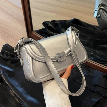 Женская новая модная сумка в классическом и простом стиле, универсальная роскошная дизайнерская летняя сумка через плечо, многоцветная повседневная сумка