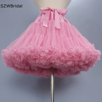 Элегантная фатиновая юбка-пачка в стиле рокабилли 