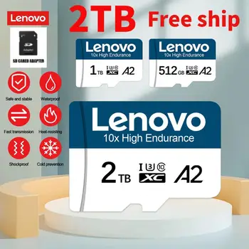 Lenovo U3 Micro TF SD Card V30 Карта Памяти 128 ГБ 256 ГБ 512 ГБ Высокоскоростная SD-Карта Cartao De Memoria Для Nintendo Switch Steam Deck