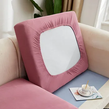 Чехол для диванной подушки эластичный ma1 украшение дома однотонный защитный чехол для дивана sand_AN2918