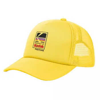 Кепка для дальнобойщика Kodak Polychrome для взрослых, повседневная сетчатая бейсболка, бейсболки Snapback, шляпы, Солнцезащитные кепки, регулируемые шляпы для гольфа, летние