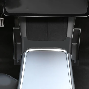 Органайзер на центральной консоли, совместимый с для Tesla Model 3 Model Y 2017-2022, Ящик для хранения лотков, Аксессуары