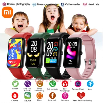 Xiaomi Mi Band 7 SmartWatch 1,47-дюймовый Фитнес-браслет IP67 водонепроницаемый Для мальчиков и девочек, детские смарт-часы, Мужские и Женские Спортивные смарт-браслеты