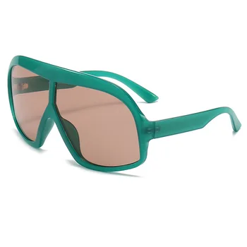 Модный Винтажный логотип DOISYER, оптовая продажа, очки в квадратной оправе с большой оправой, Цветные линзы для мужчин и женщин, Солнцезащитные очки