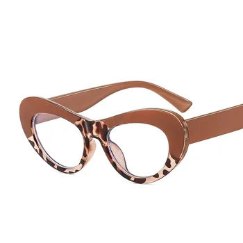 2023 Женские очки большого размера, оправы для очков, Модная оправа для уличной съемки, женское Плоское зеркало, очки с бабочкой и кошачьим глазом