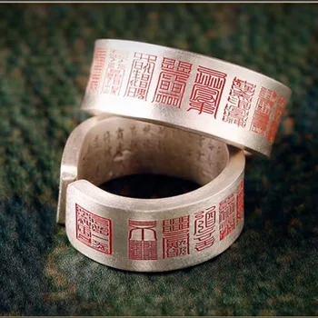QN Серебряное кольцо с регулируемым горлышком, плетеное Уплотнительное кольцо ручной работы для пар, модные украшения