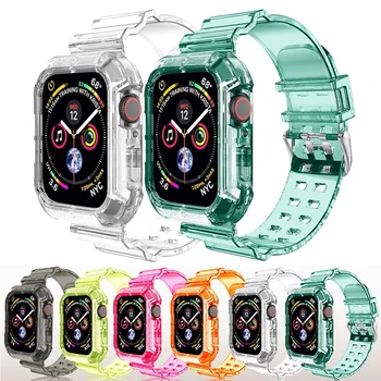 Ремешок для Apple Watch 8/7/6 /SE 2/5/4 41 мм 45 мм 42 мм 44 мм 38 мм 40 мм Ремешок для часов Браслет Силиконовый Ремешок для Apple Watch Ultra 49 мм
