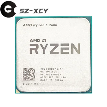 AMD Ryzen 5 2600 R5 2600 3,4 ГГц Шестиядерный Двенадцатиядерный процессор 65 Вт YD2600BBM6IAF CPU С процессорным разъемом AM4