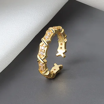 Простые хрустальные кольца в Корейском звездном стиле для женщин и мужчин, ПОДАРОК на День Святого Валентина, Обручальное кольцо, ювелирные изделия 2023 года