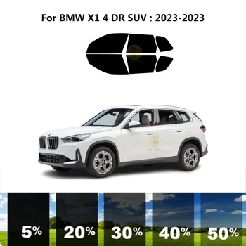 Предварительно Обработанная нанокерамика car UV Window Tint Kit Автомобильная Оконная Пленка Для BMW X1 4 DR SUV 2023-2023