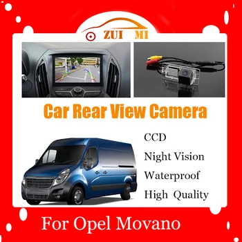 Камера заднего вида заднего вида для Opel Movano 2010 ~ 2016 CCD Full HD Ночного видения, Резервная парковочная камера