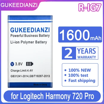 Сменный аккумулятор GUKEEDIANZI R-IG7 (Harmony 880) 1600 мАч для Logitech Harmony 720 780 785 880 885 890 895 900 Pro 720Pro