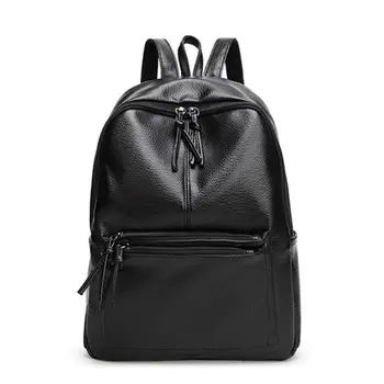 2021 Новый высококачественный рюкзак для девочек для путешествий, Корейский женский рюкзак для отдыха, школьная сумка для студентов, мягкая сумка Famale из искусственной кожи
