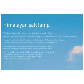 Гималайская хрустальная соляная лампа, Соляная лампа из треснувшего стекла, прикроватная лампа, Модный ночник, настольная лампа с затемнением, штепсельная вилка США