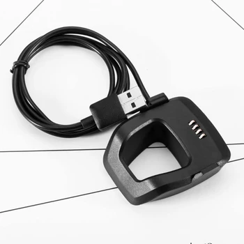Адаптер питания Портативная Подставка База USB Держатель Кабеля Для Зарядки Подходит для Док-станции Forerunner 205/305 Smartwatch 55KC