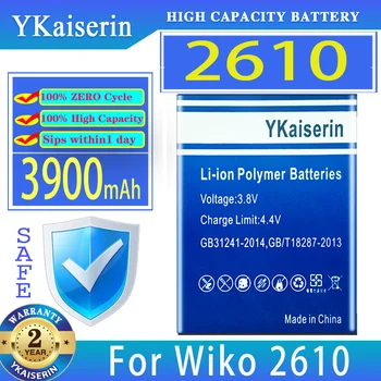 Сменный аккумулятор YKaiserin емкостью 3900 мАч для мобильного телефона Wiko 2610 Bateria