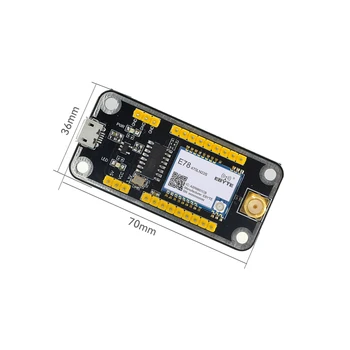 Тестовая плата модуля серии E78 E78-400TBL-02 Припаянный Модуль UART ASR6601CB USB Test Kit USB К последовательному порту TTL 433 МГц