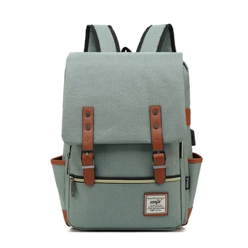 Новый персонализированный брезентовый рюкзак для путешествий в стиле ретро для мужчин и женщин на открытом воздухе, модный рюкзак