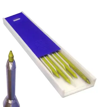 Твердая Плотницкая заправка карандаша, встроенная точилка, Механический карандаш с глубоким отверстием, Деревообрабатывающие инструменты, Столярный Чертилка, 3 цвета