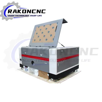 Лазерный гравер Jinan Rakoncnc RCJ1390 из фанеры, неметалла, CO2 с лазерной трубкой Reci мощностью 100 Вт