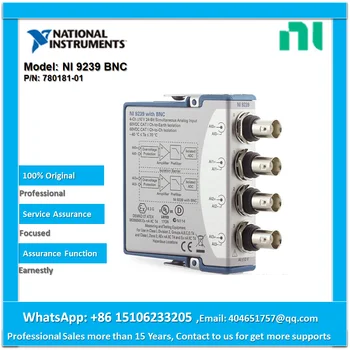 NI 9239 BNC 780181-01 4-канальный модуль ввода напряжения серии C.
