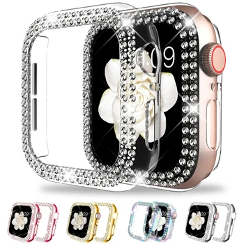 Чехол из алюминиевого сплава для Apple Watch 8 Ultra 49mm Case Series 8 7 4145 мм Металлический Бампер для iWatch 8 6 SE 5 3 4044 мм Чехлы