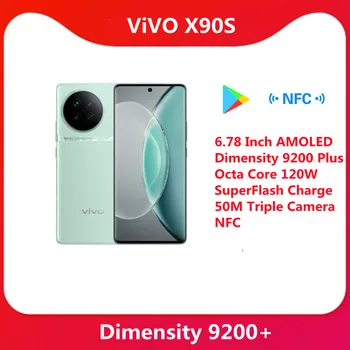 Оригинальный Мобильный Телефон VIVO X90s 5G 6,78 Дюймов AMOLED Dimensity 9200 Плюс Восьмиядерный 120 Вт SuperFlash Charge 50 М Тройная Камера NFC