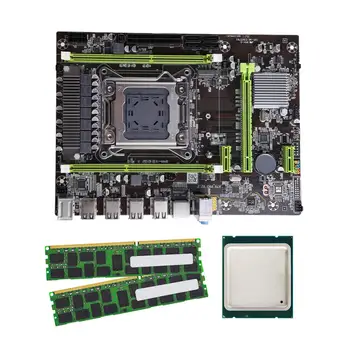 материнская плата x79 Pro LGA 2011 3.0 SATA M.2 Performance 16x с двумя Разъемами DDR3 для настольного компьютера E5-2640 E5-2670 E5-2660